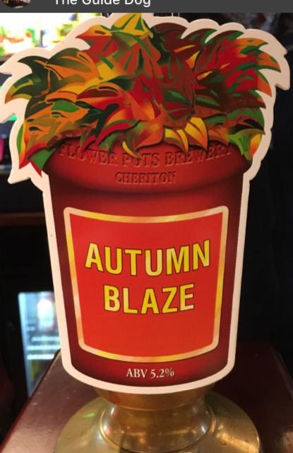 Autumn Blaze 5.2%, The Flowerpots, England