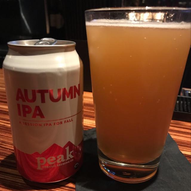 Autumn IPA 4.8%, Peak Organic Brewing Co., United States