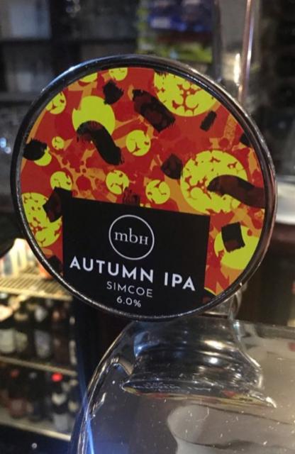 Autumn IPA Simcoe 6.0%, The Mobberley Brewhouse, England