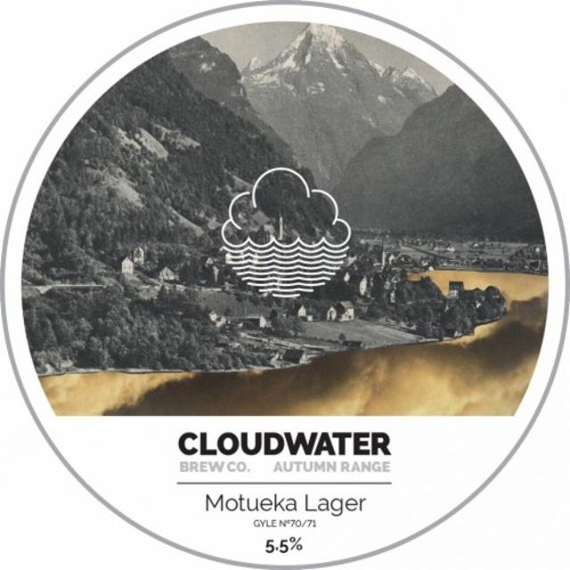 Autumn Range Motueka Lager 5.5%, Cloudwater Brew Co., England