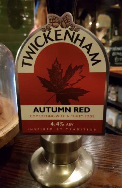 Autumn Red 4.4%, Twickenham Fine Ales, England