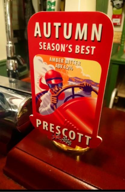 Autumn Season's Best 4.2%, Prescott Ales, England