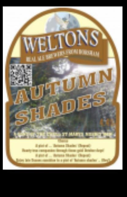 Autumn Shades 4.4%, Weltons Brewery Ltd, England