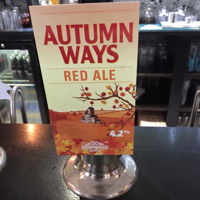 Autumn Ways 4.2%, Hook Norton Brewery, England