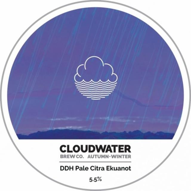 Autumn•Winter DDH Pale Citra Ekuanot 5.5%, Cloudwater Brew Co., England