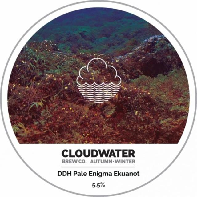 Autumn•Winter DDH Pale Enigma Ekuanot 5.5%, Cloudwater Brew Co., England