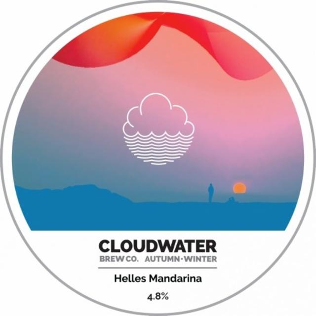 Autumn•Winter Helles Mandarina 4.8%, Cloudwater Brew Co., England