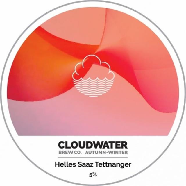 Autumn•Winter Helles Saaz Tettnanger 5.0%, Cloudwater Brew Co., England