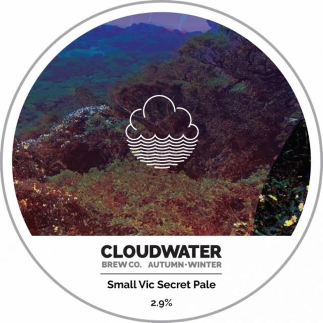 Autumn•Winter Small Vic Secret Pale 2.9%, Cloudwater Brew Co., England