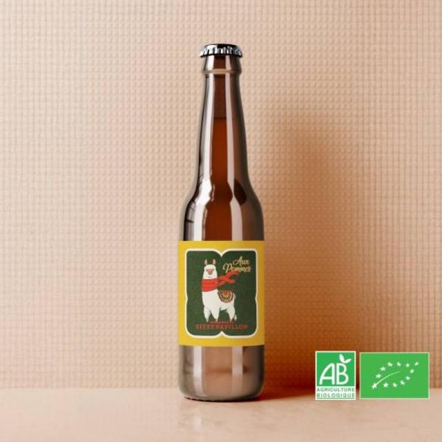 aux pommes 9.5%, Brasserie Effet Papillon, France