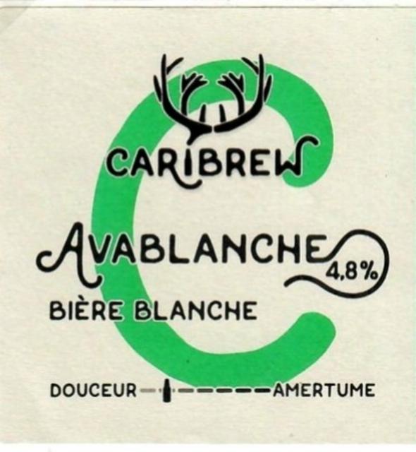 Avablanche 4.8%, Microbrasserie Caribrew, France