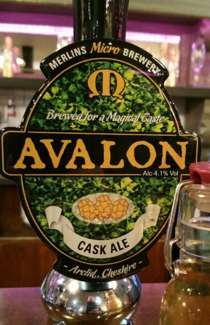 Avalon 4.1%, Merlin's Micro Brewery, England
