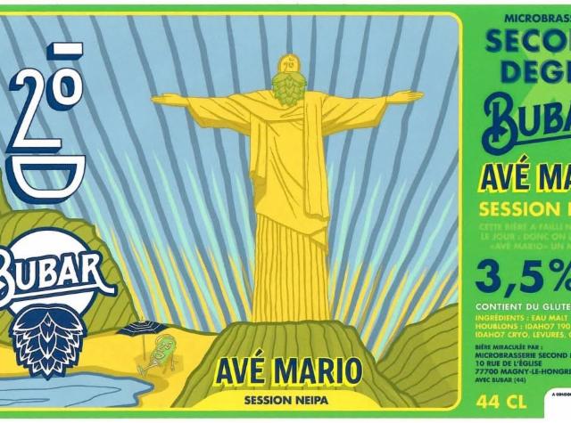 Ave Mario, Microbrasserie Second Degré