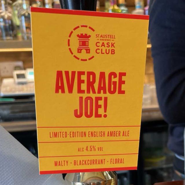 Average Joe! 4.5%, St Austell Brewery, England