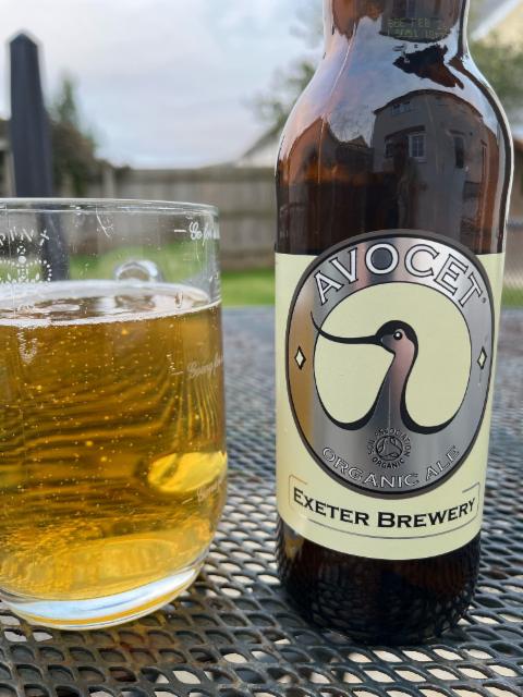 Avocet Organic Ale 3.9%, Exeter Brewery Ltd, England