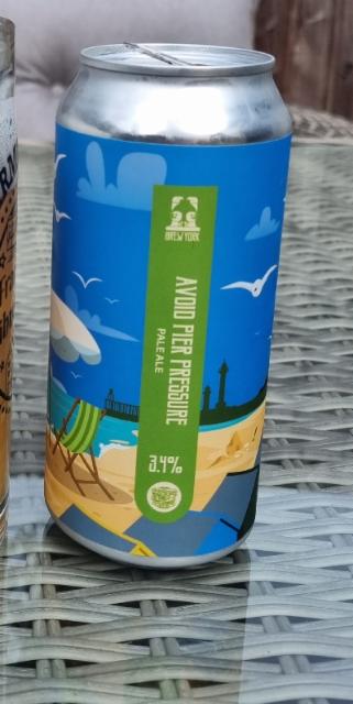 Avoid Pier Pressure 3.4%, Brew York, England