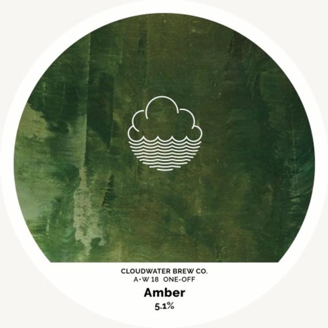 A•W 18 One-Off Amber 5.1%, Cloudwater Brew Co., England