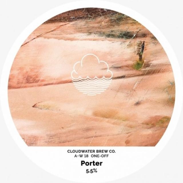 A•W 18 One-Off Porter 5.5%, Cloudwater Brew Co., England