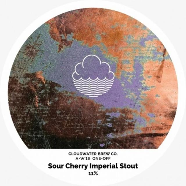 A•W 18 One-Off Sour Cherry Imperial Stout 11.0%, Cloudwater Brew Co., England