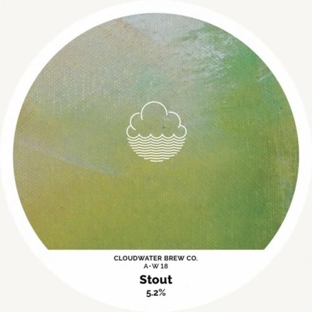A•W 18 Stout 5.2%, Cloudwater Brew Co., England