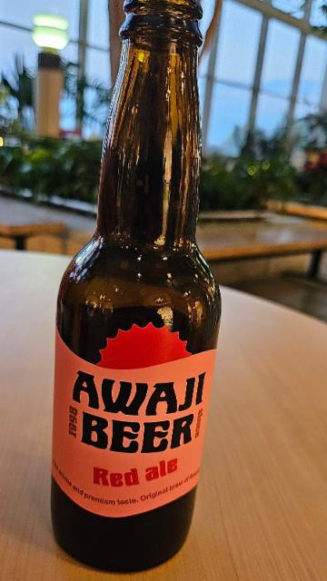 awaji beer Red Ale, Awaji beer