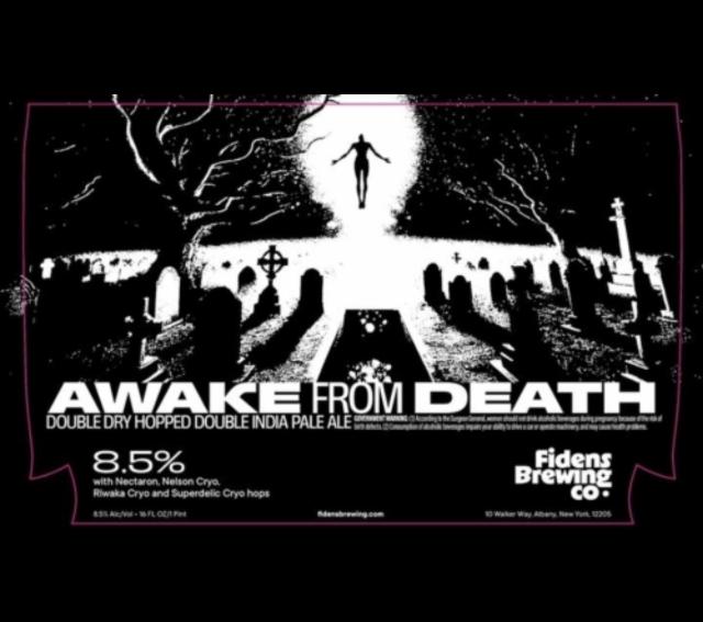 Awake From Death 8.5%, Fidens Brewing Co., United States