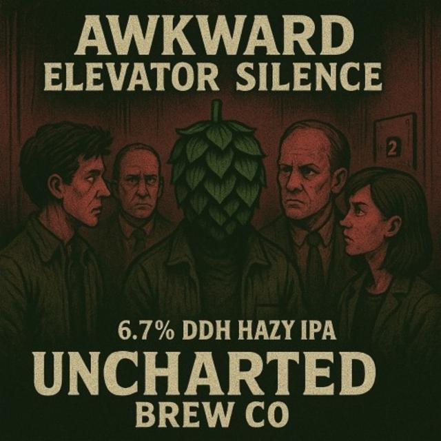 Awkward Elevator Silence 6.7%, Uncharted Brew Co., Belgium