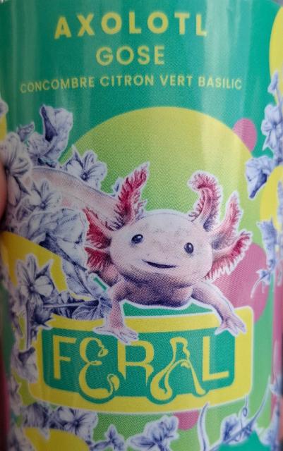 axolotl 4.3%, Brasserie Feral, France