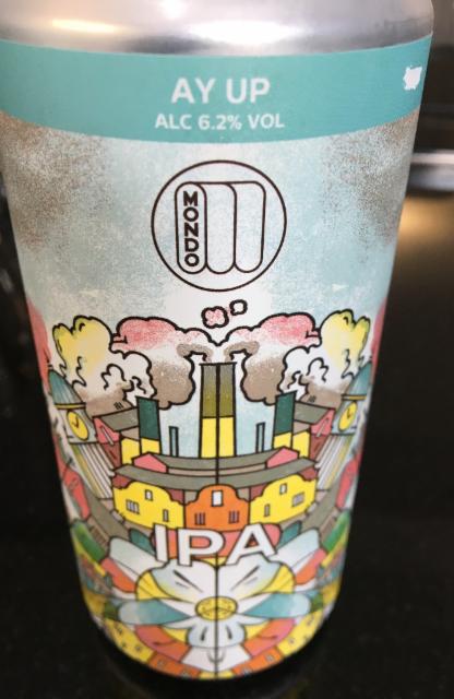 Ay up 6.2%, Mondo Brewing Company, England