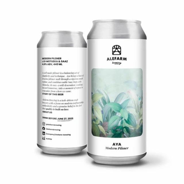 "Aya" alefarm 4.6%, Alefarm Brewing, Denmark