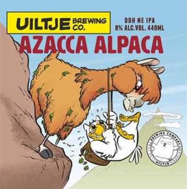 Azacca Alpaca 8.0%, Uiltje Brewing Co, Netherlands