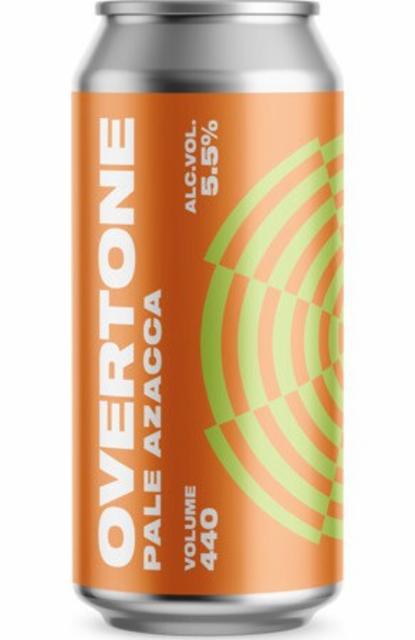 azacca pale 5.5%, Overtone Brewing Co., Scotland