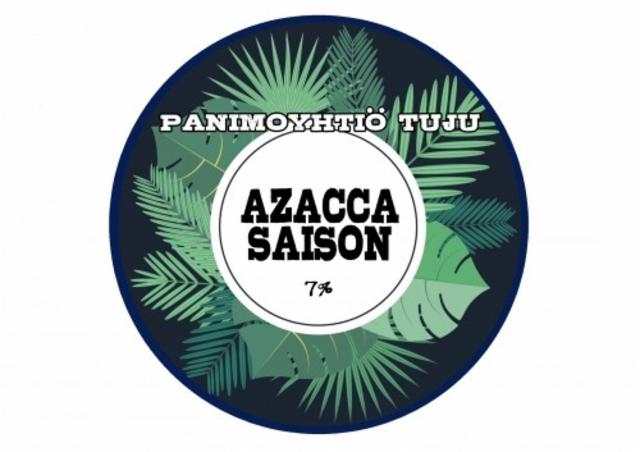 Azacca Saison 7.0%, Panimoyhtiö Tuju, Finland