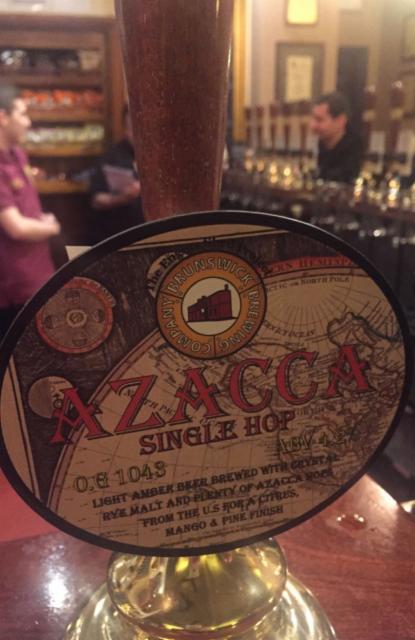 Azacca Single Hop 4.2%, Brunswick Brewing Company, England