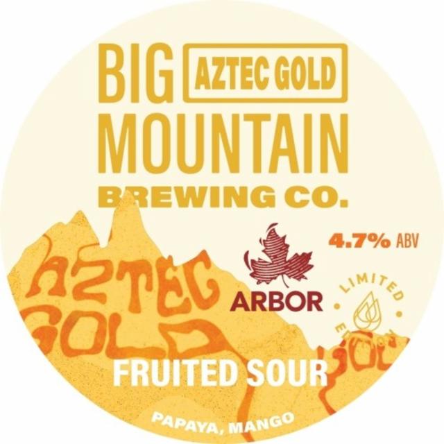 Aztec Gold 4.7%, Big Mountain Brewing Co., France