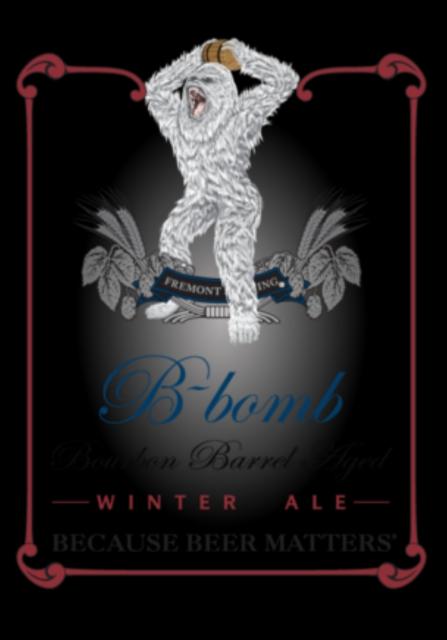 B-Bomb Barrel Aged (2016) 14.0%, Fremont Brewing Company, United States