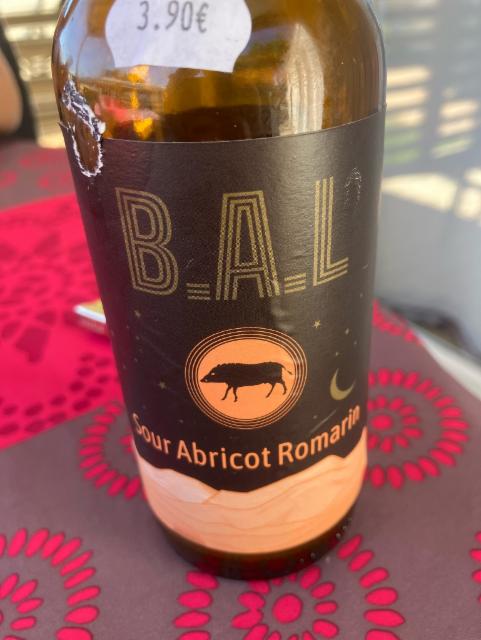 B.a.l sour abricot, Brasserie Artisanale Du Luberon