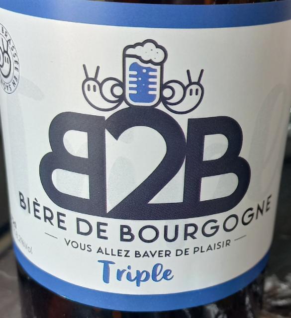 B2B Triple 8.2%, B2B Bière De Bourgogne, France