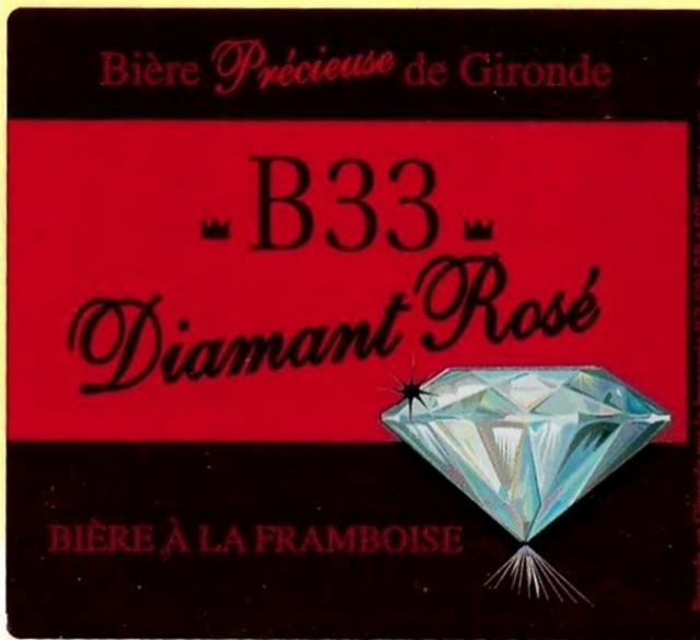 B33 Diamant Rosé 4.0%, Ici On Brasse, France