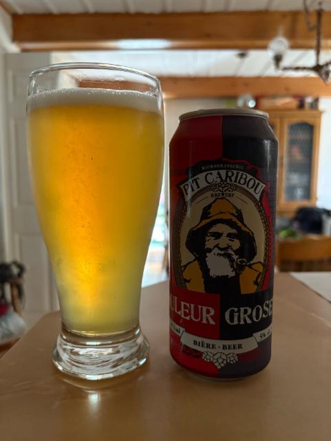 B couleur groseille, Microbrasserie Pit Caribou