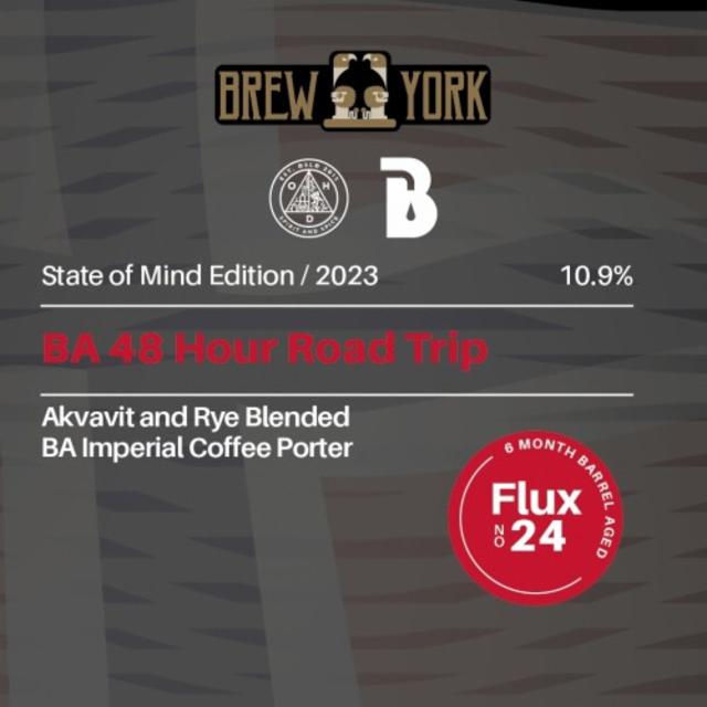 BA 48 Hour Road Trip 10.9%, Brew York, England