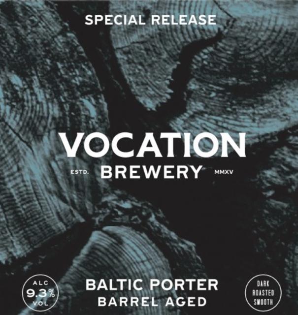 Baltic Porter Barrel Aged 9.3%, Vocation Brewery, England
