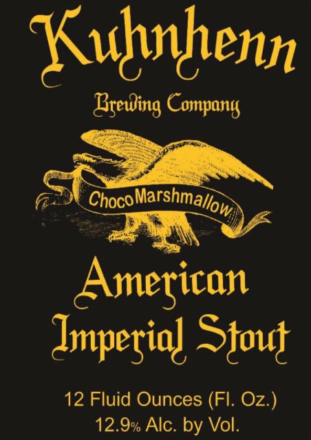BA Choco-Marshmallow American Imperial Stout 12.9%, Kuhnhenn Brewing, United States