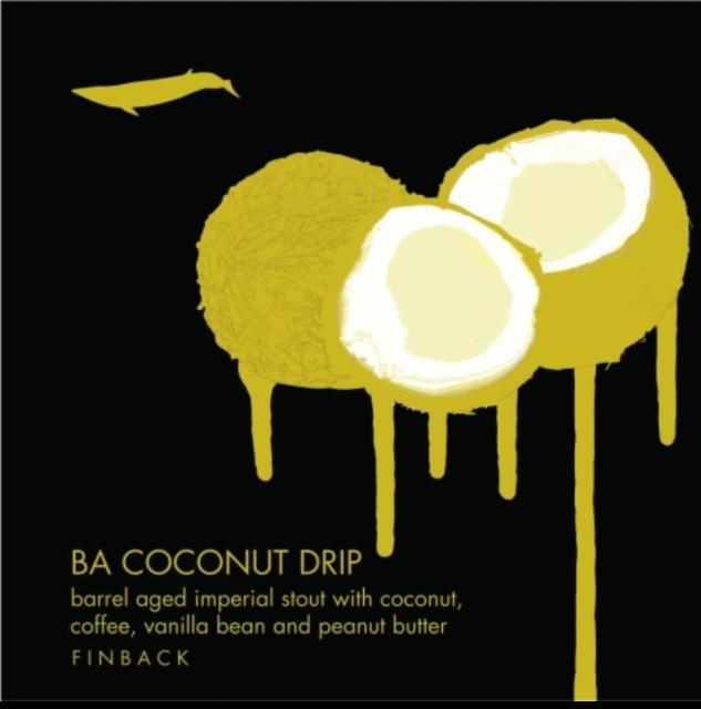BA Coconut Drip 2024 10.0%, Finback Brewery, United States