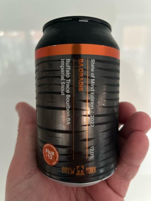 BA Dradis - Buffalo Trace Bourbon BA 12.0%, Brew York, England