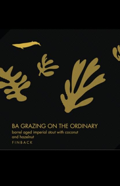 BA Grazing on the Ordinary (2022) 12.8%, Finback Brewery, United States