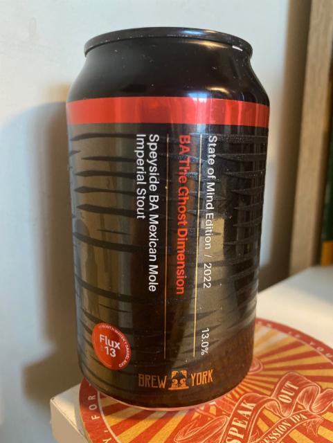 BA The Ghost Dimension - Speyside BA Mexican Mole 13.0%, Brew York, England