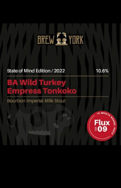 BA Wild Turkey Empress Tonkoko 10.6%, Brew York, England