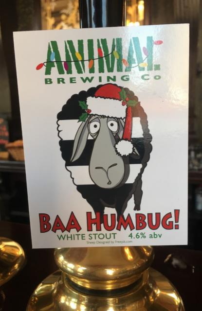 Baa Humbug! 4.6%, Animal Brewing Co., England