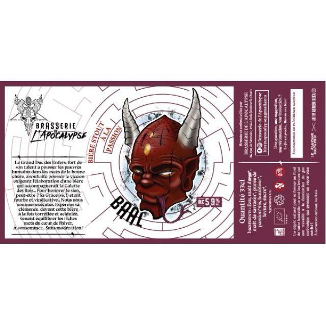 Baal, Brasserie De L'Apocalypse